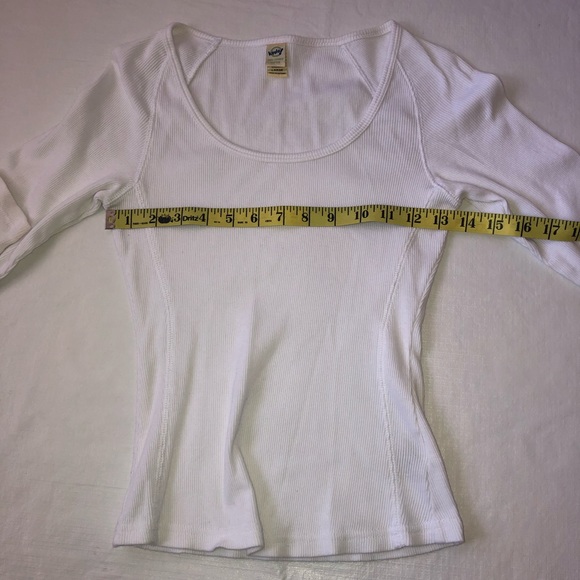 Kavio white long sleeve top - Picture 8 of 9
